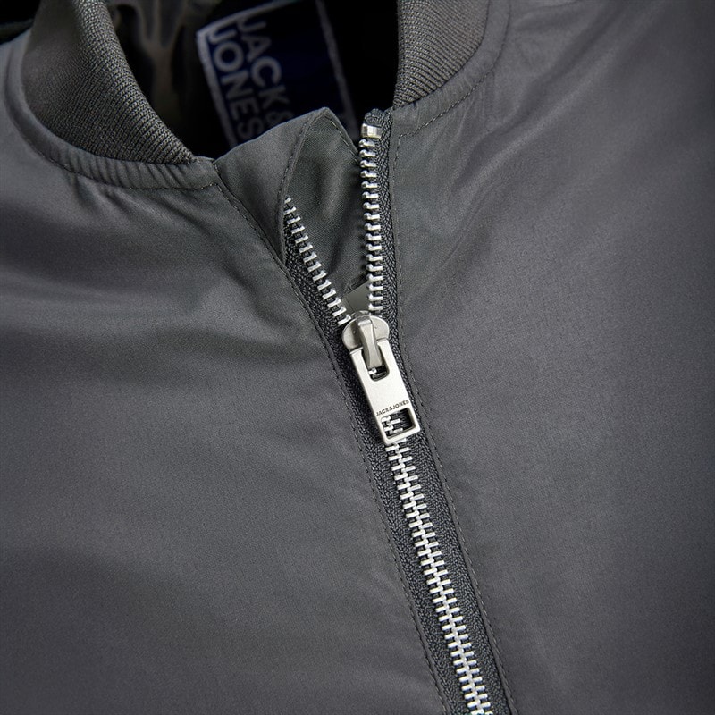JACK & JONES Boys Mash Bomber Castlerock - Image 3