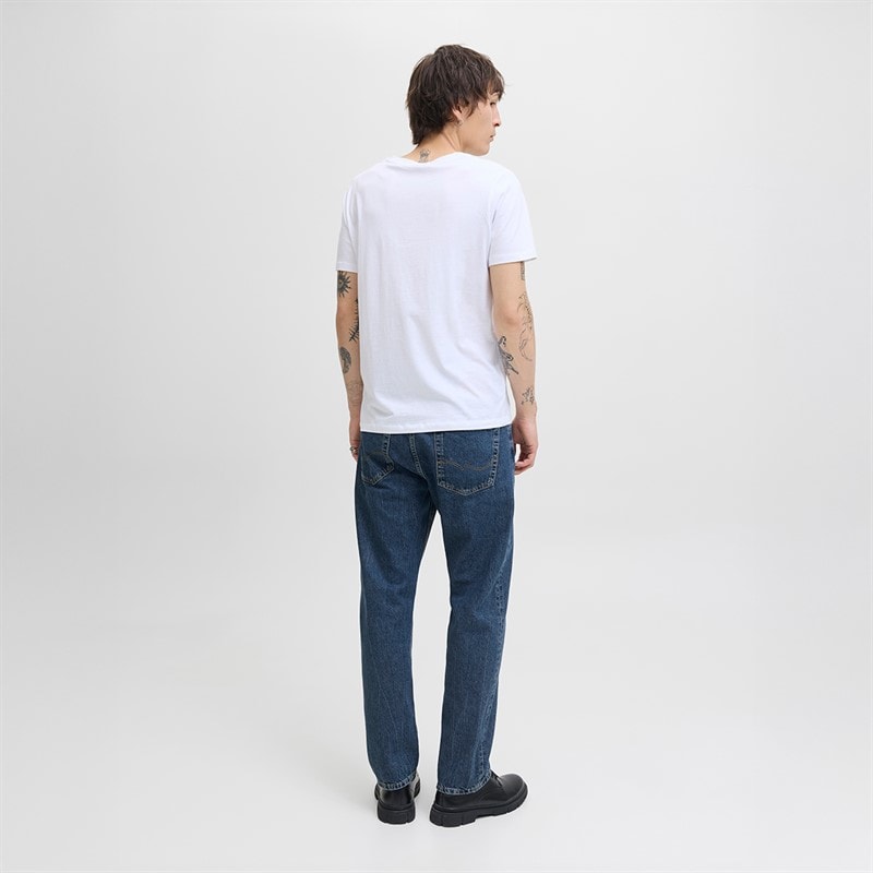 JACK & JONES Mens Chris Original SQ 061 Jeans Blue Denim - Image 2