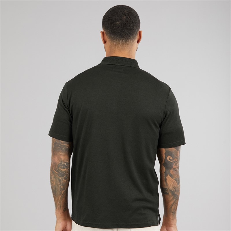 JACK & JONES Mens Crodney Polo Shirt Peat - Image 2