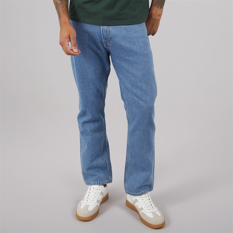 JACK & JONES Mens Chris Original Relaxed Fit Jeans Blue - Image 1