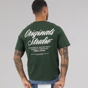 JACK & JONES Mens Norrebro T-Shirt Sycamore