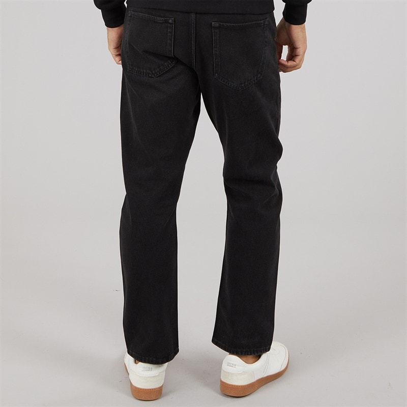 JACK & JONES Mens Chris Original Relaxed Fit Jeans Black - Image 2