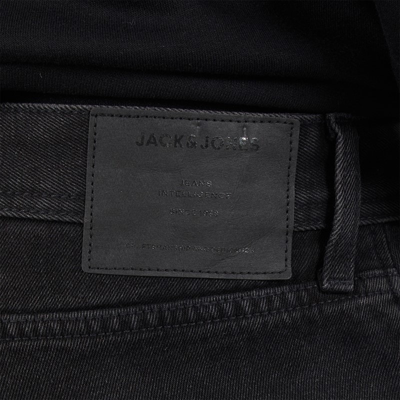 JACK & JONES Mens Chris Original Relaxed Fit Jeans Black - Image 3