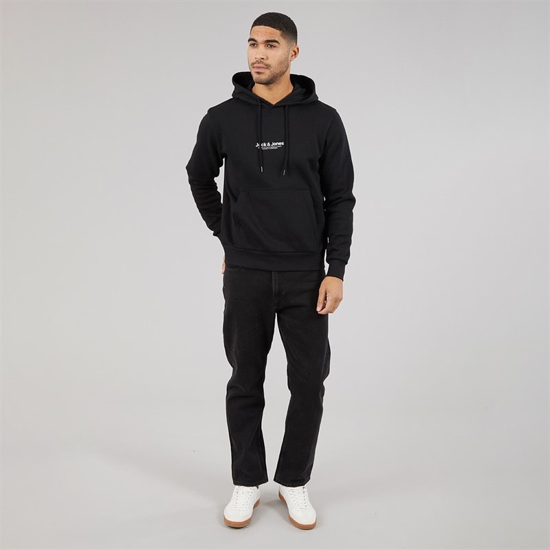JACK & JONES Mens Chris Original Relaxed Fit Jeans Black - Image 4