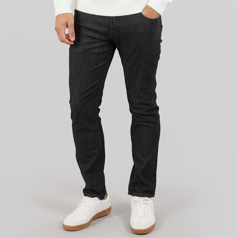 JACK & JONES Mens Glenn Original Slim Fit Jeans Black