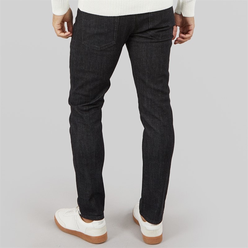 JACK & JONES Mens Glenn Original Slim Fit Jeans Black - Image 2
