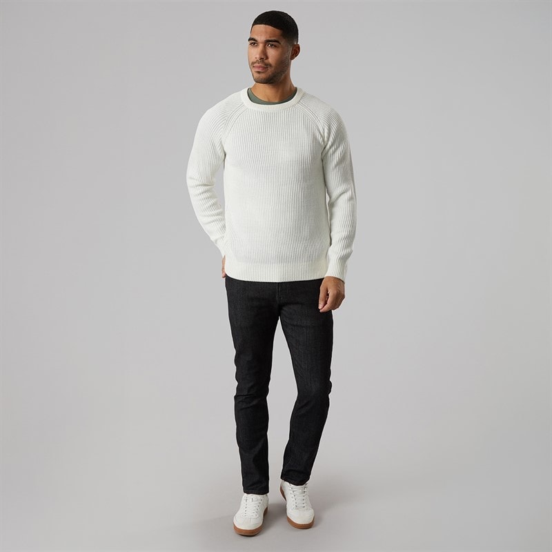 JACK & JONES Mens Glenn Original Slim Fit Jeans Black - Image 4