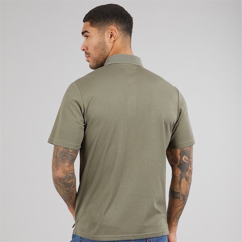 JACK & JONES Mens Crodney Polo Shirt Dried Sage - Image 2