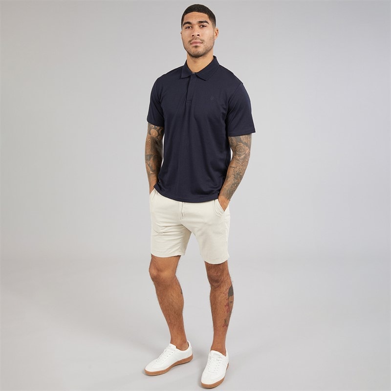 JACK & JONES Mens Crodney Polo Shirt Night Sky - Image 4