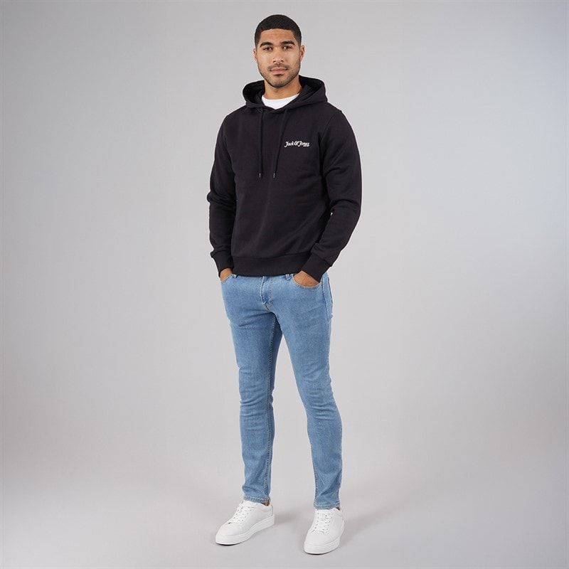 JACK & JONES Mens Glenn Original Slim Fit Jeans Blue - Image 4