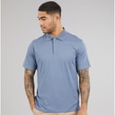 JACK & JONES Mens Crodney Polo Shirt Flint Stone