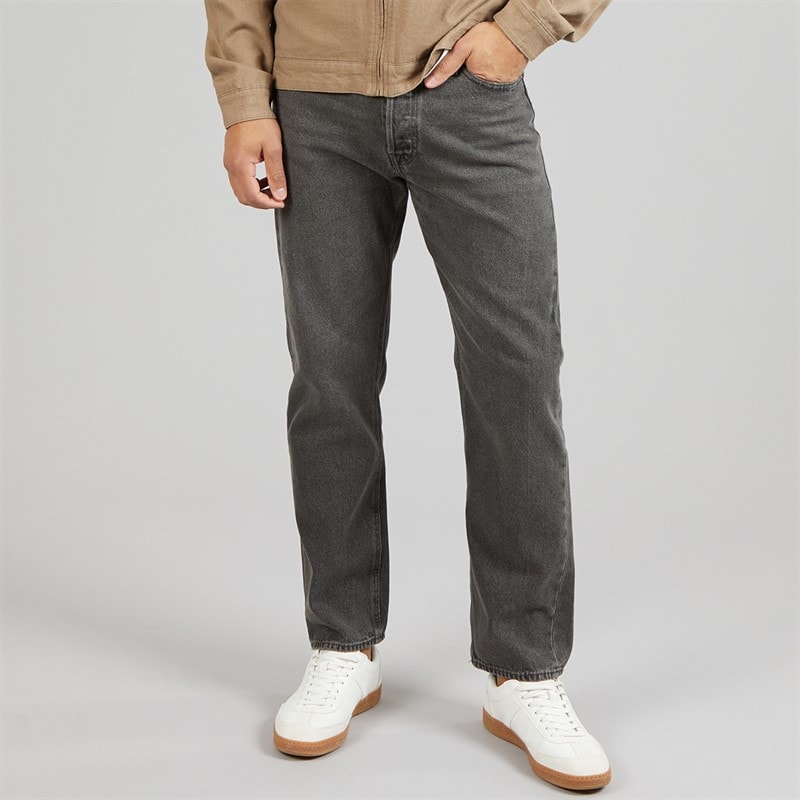 JACK & JONES Mens Chris AT 222 Original Relaxed Fit Jeans Black