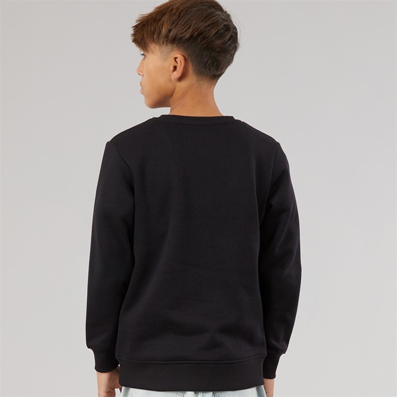 JACK & JONES Boys Munk Sweatshirt Black - Image 2