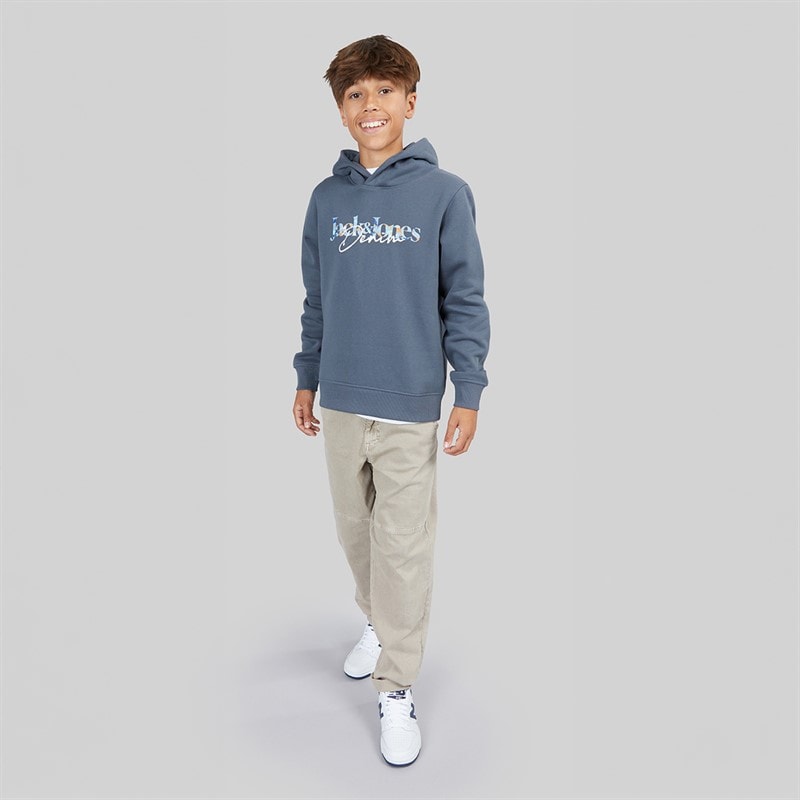 JACK & JONES Boys Tom Hoodie Turbulence - Image 4