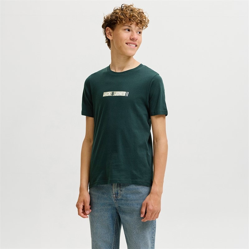 JACK & JONES Boys Munk T-Shirt Scarab