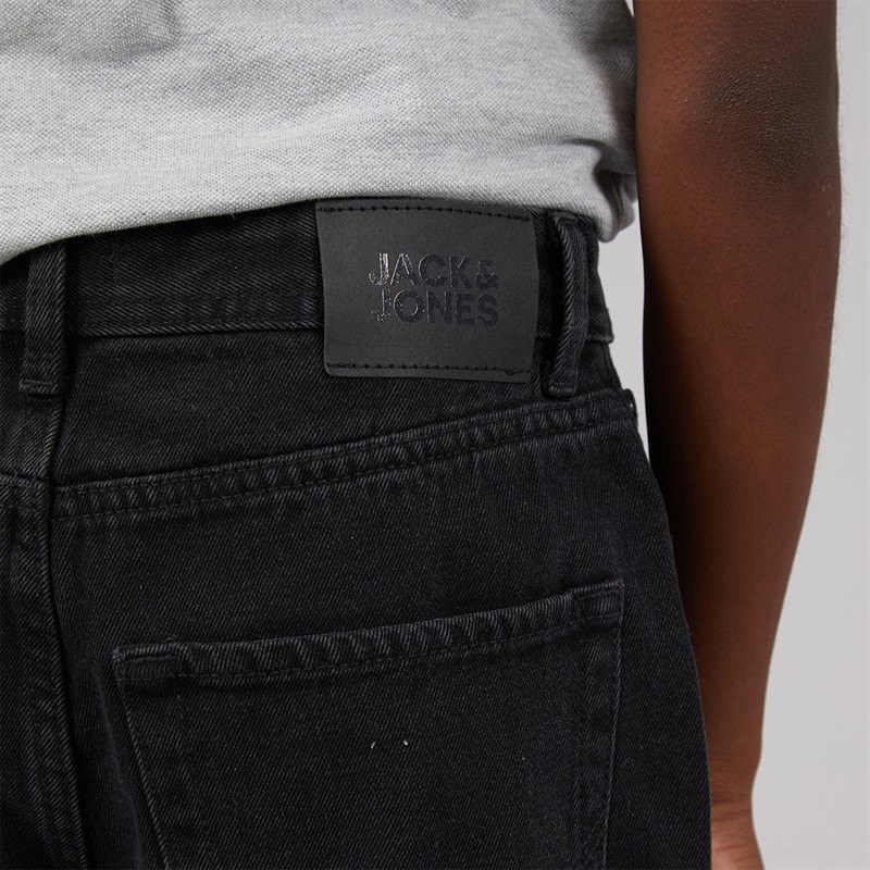 JACK & JONES Boys Alex AKM 966 Jeans Black Denim - Image 3
