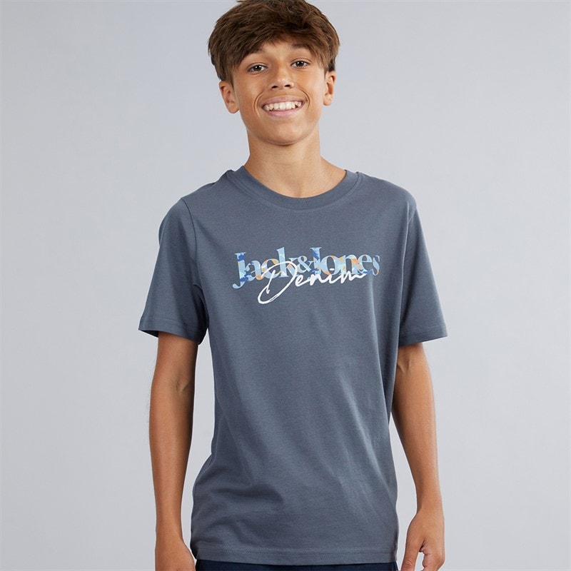 JACK & JONES Boys Tom T-Shirt Turbulence