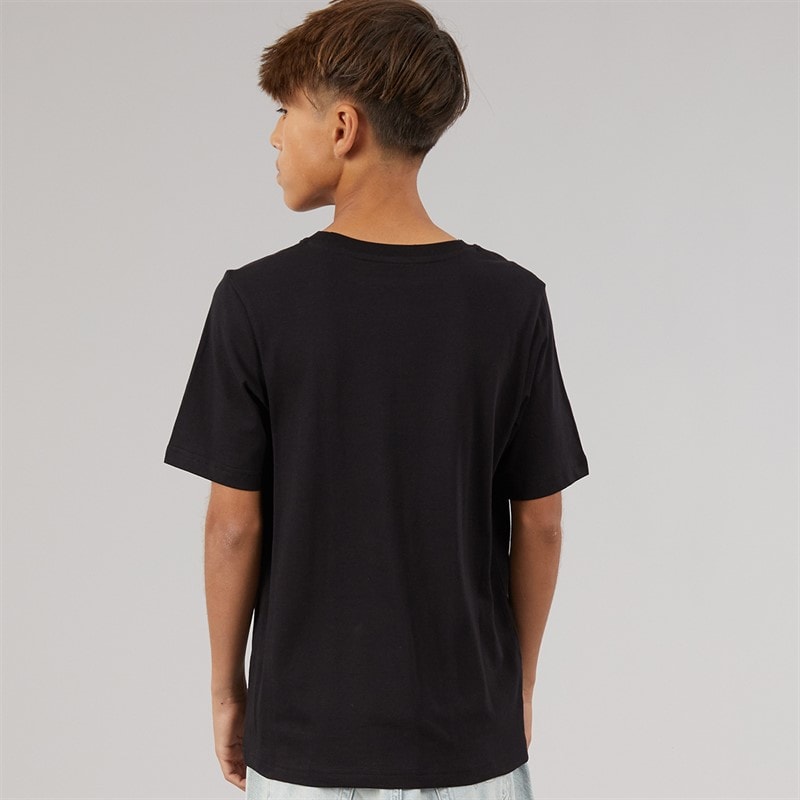 JACK & JONES Boys Munk T-Shirt Black - Image 2