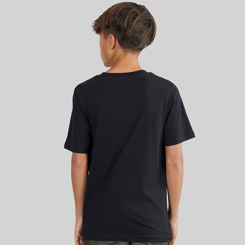 JACK & JONES Boys Tom T-Shirt Black - Image 2
