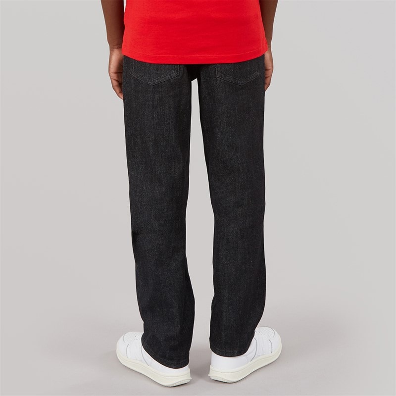 JACK & JONES Boys Clark AKM 965 Jeans Black Denim - Image 2