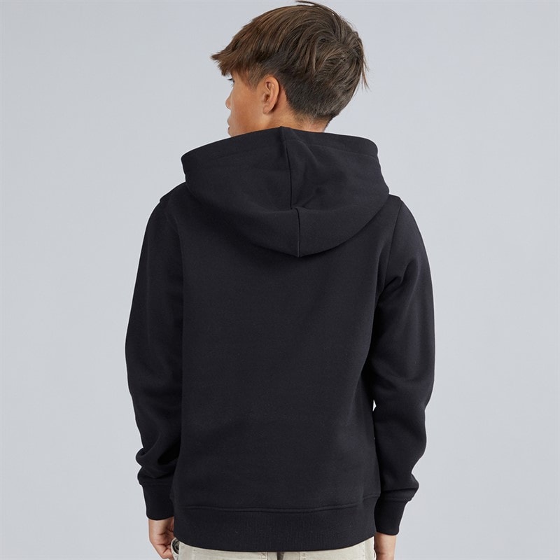 JACK & JONES Boys Tom Hoodie Black - Image 2