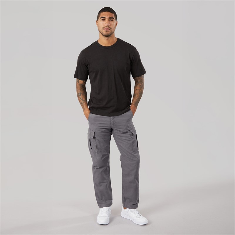 JACK & JONES Mens Kane Arthur Cargo Pants Castlerock - Image 4