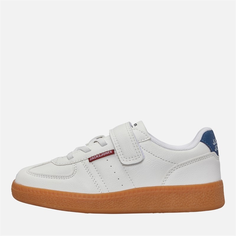 JACK & JONES Boys Hype PU Trainers Bright White