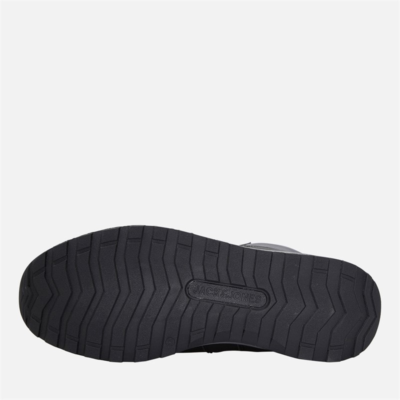JACK & JONES Mens Melfort PU Boots Anthracite - Image 2