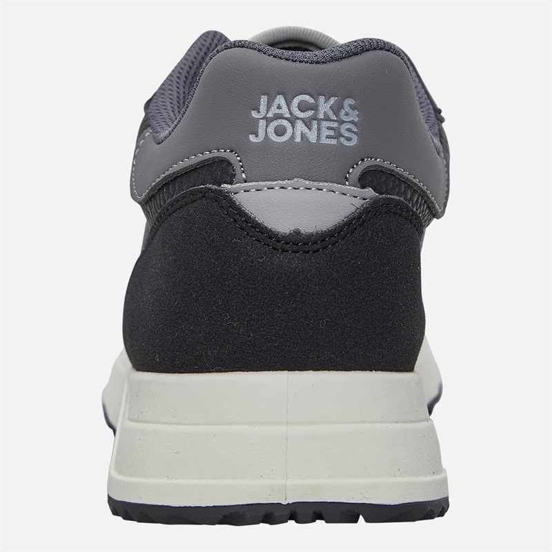 JACK & JONES Mens Bowden Trainers Black - Image 3