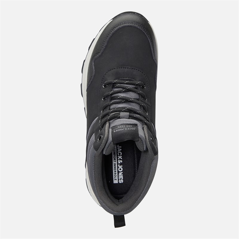 JACK & JONES Boys Trek Winter Boots Black - Image 4