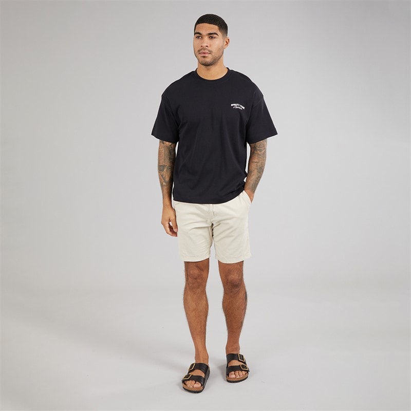 JACK & JONES Mens Coastal Days T-Shirt Black - Image 4