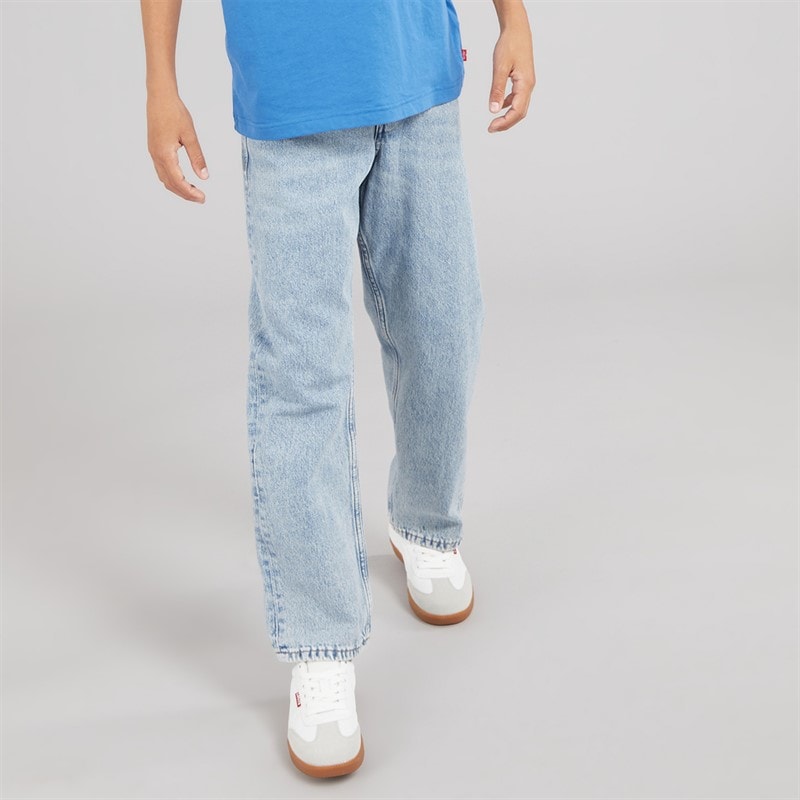 JACK & JONES Boys Chris Original AKM 932 Relaxed Fit Jeans Blue Denim