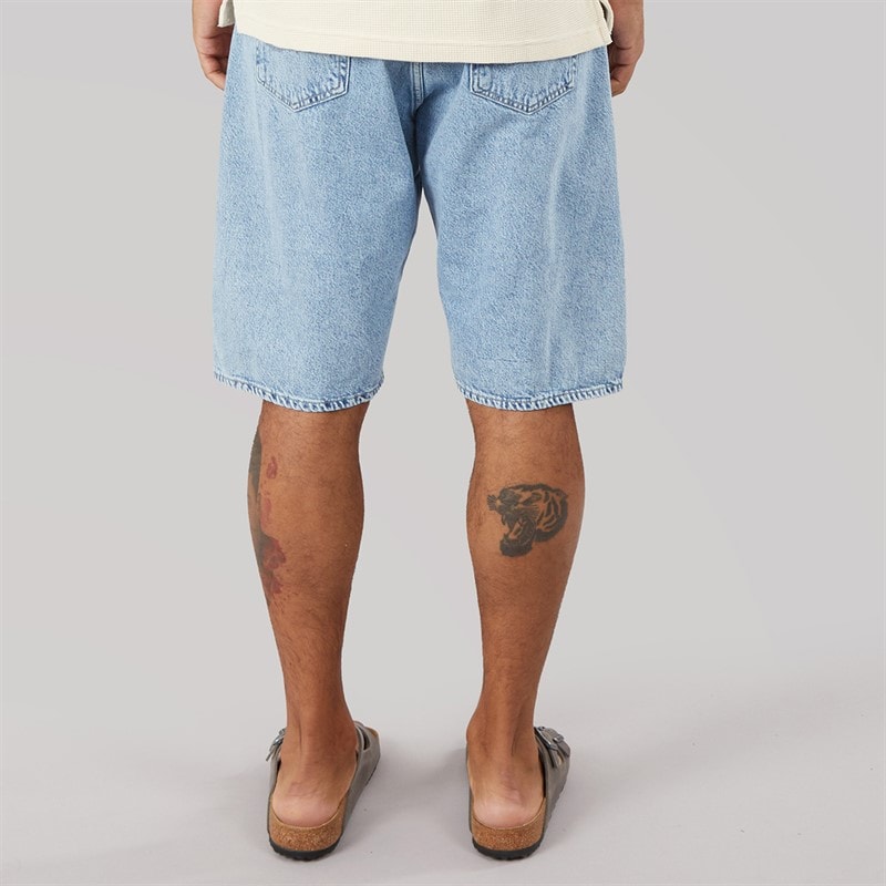 JACK & JONES Mens Ron Original Shorts SQ 291 Blue Denim - Image 2