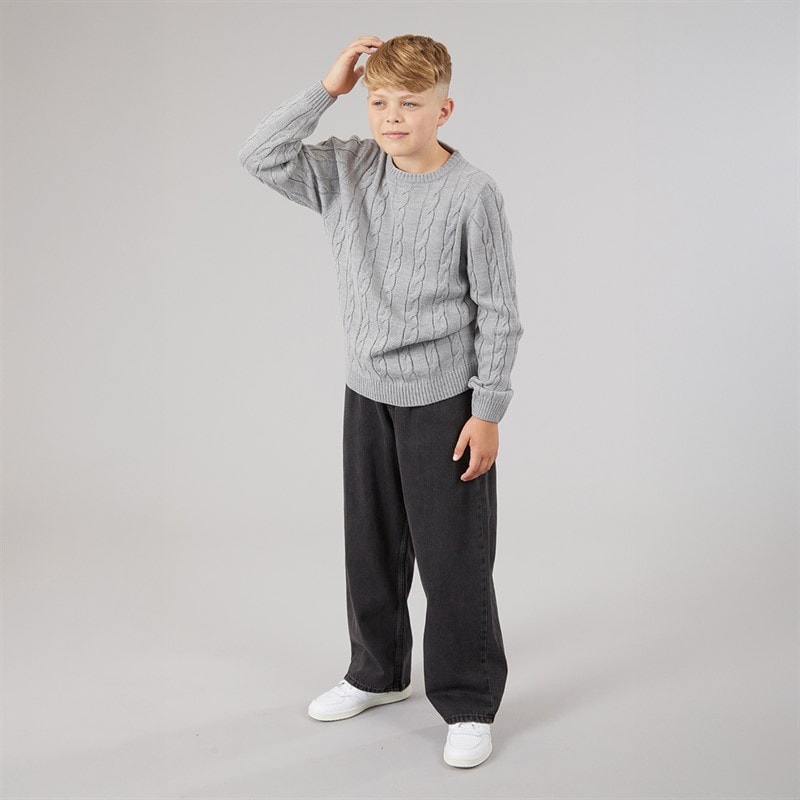 JACK & JONES Boys Ron Akm 823 Jeans Black Denim - Image 4