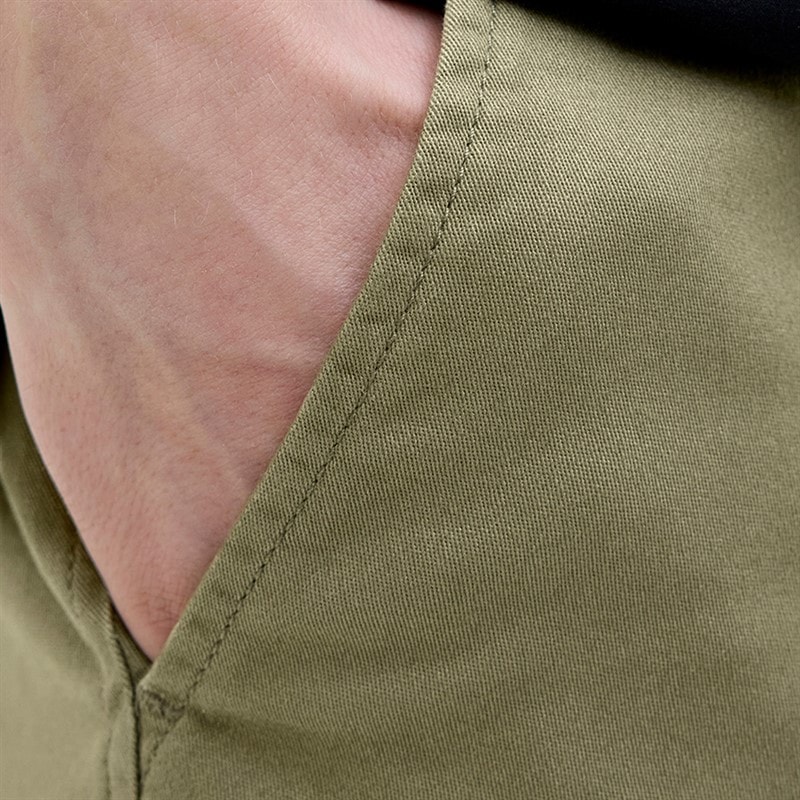 JACK & JONES Mens Sharp Chino Shorts Deep Lichen Green - Image 3