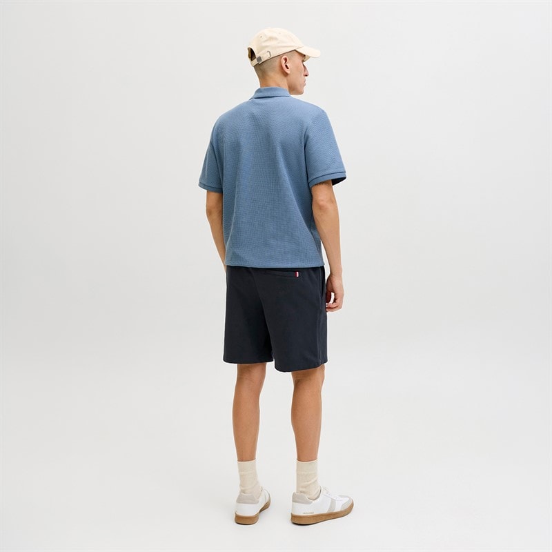JACK & JONES Mens Stace Neo Jogger Shorts Dark Navy - Image 2