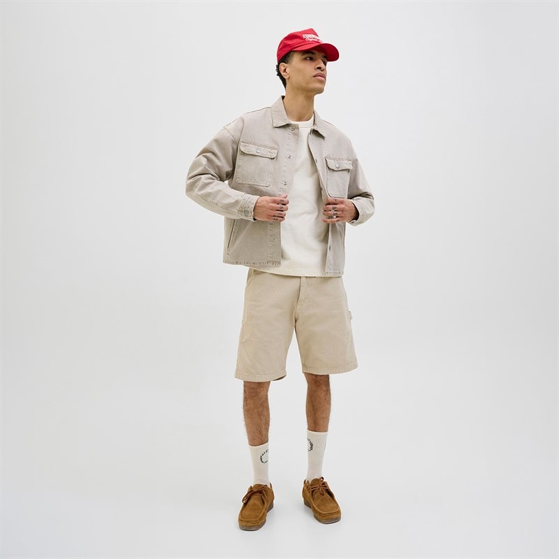 JACK & JONES Mens Tony Carpenter Shorts Fields Of Rye - Image 4