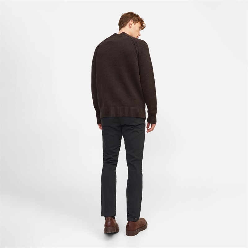 JACK & JONES Mens Marco Dave Chinos Black - Image 2