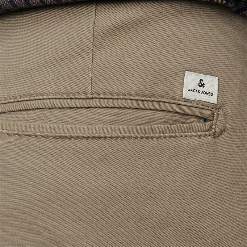 JACK & JONES Mens Marco Dave Chinos Beige - Image 3