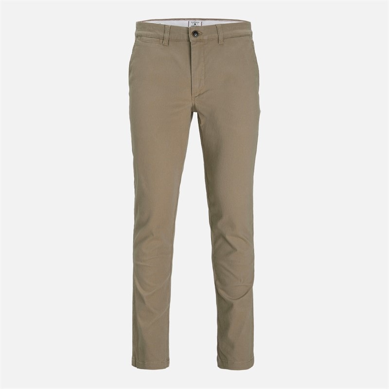 JACK & JONES Mens Marco Dave Chinos Beige - Image 5