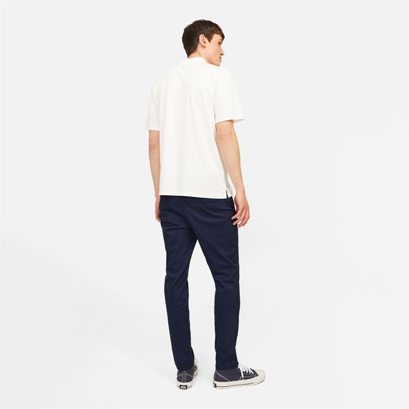 JACK & JONES Mens Marco Dave Chinos Navy - Image 2