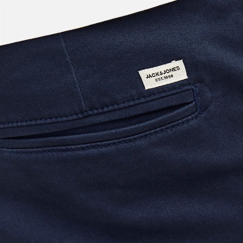 JACK & JONES Mens Marco Dave Chinos Navy - Image 3