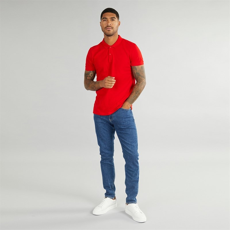 Calvin Klein Jeans Mens Tapered Jeans Denim Dark - Image 4