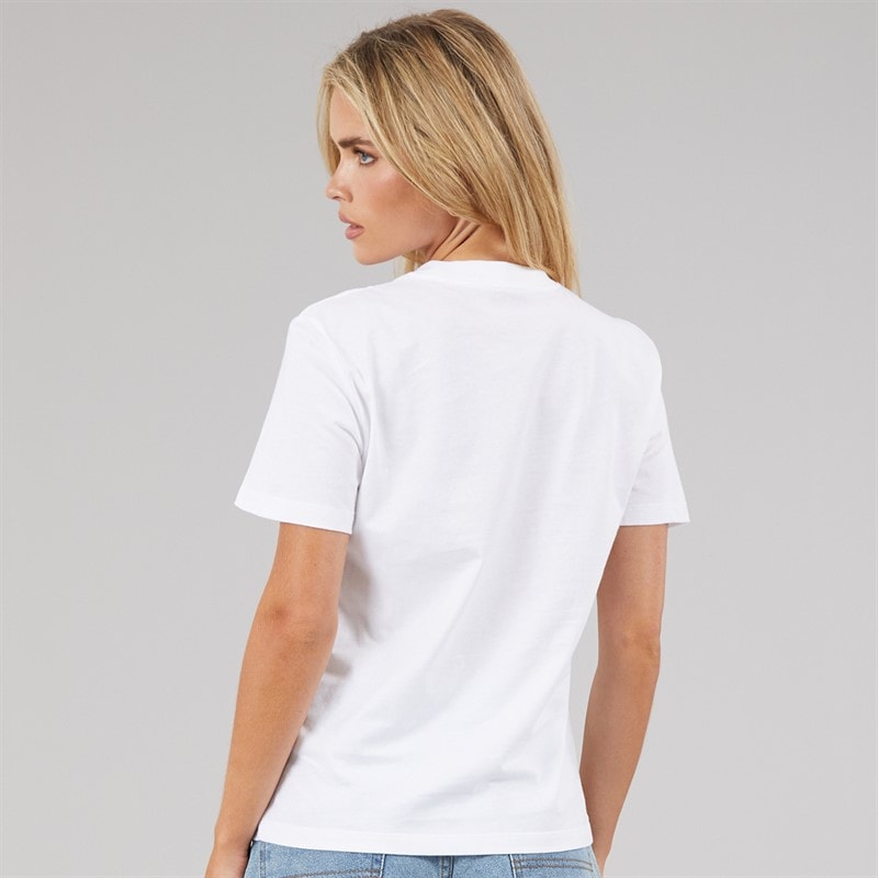 Calvin Klein Jeans Womens Clasic Monologo T-Shirt Bright White - Image 2