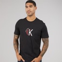 Calvin Klein Jeans Mens CKJ Logo Graphic T-Shirt Black