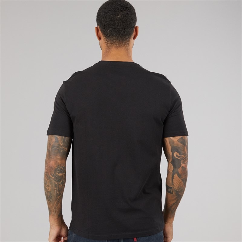 Calvin Klein Jeans Mens CKJ Logo Graphic T-Shirt Black - Image 2