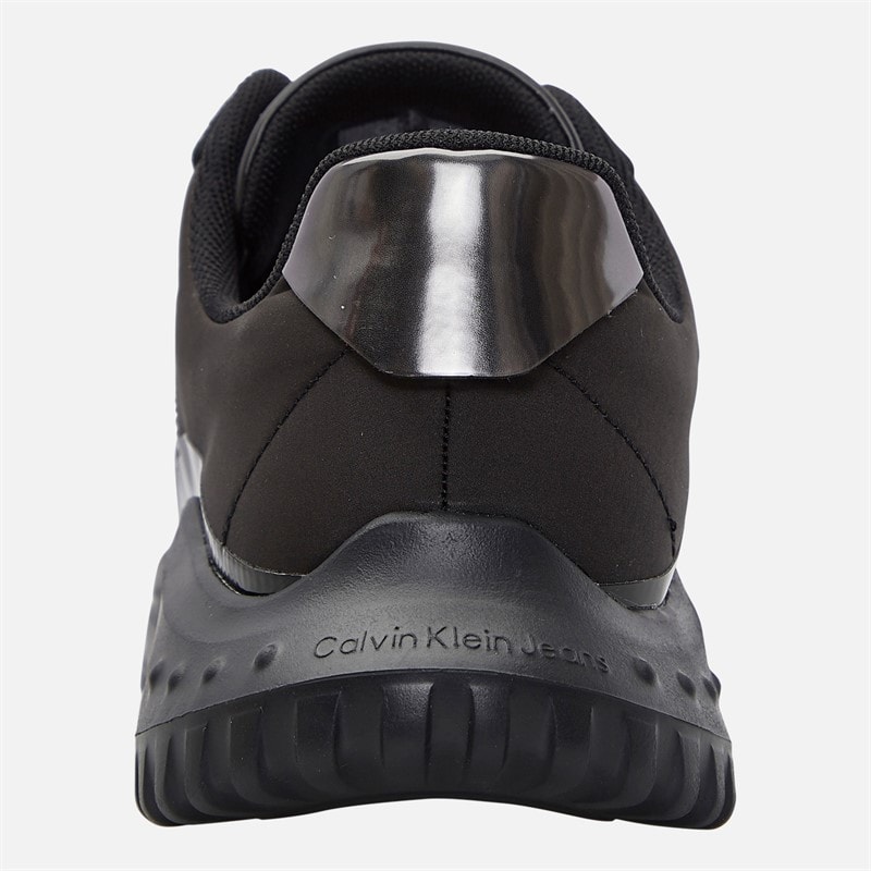 Calvin Klein Jeans Womens Eva Runner Trainers Triple Black - Image 3