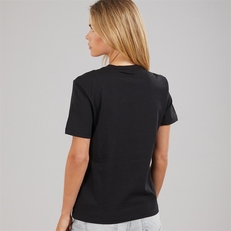 Calvin Klein Jeans Womens Classic Logo T-Shirt Black - Image 2