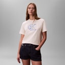 Calvin Klein Jeans Womens Classic T-Shirt Calico