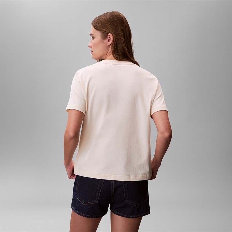Calvin Klein Jeans Womens Classic T-Shirt Calico - Image 2